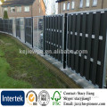Europe Fence Anti-UV Waterproof Wood Plastic Composite Fencing Exterior Garden Fence Panels